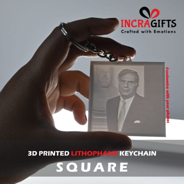 Lithophane Keychain - Square