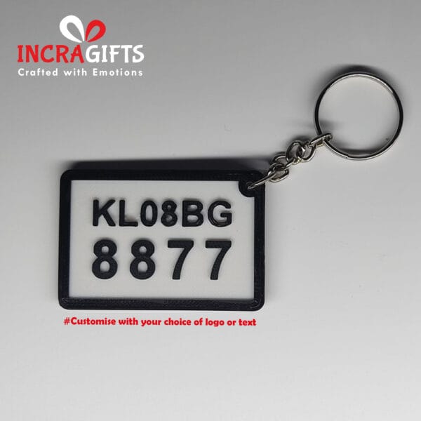 Name Plate Keychain - Dual Side - Image 3