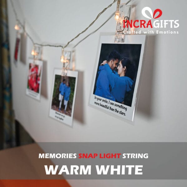 Memories Snap Light String - Warm White